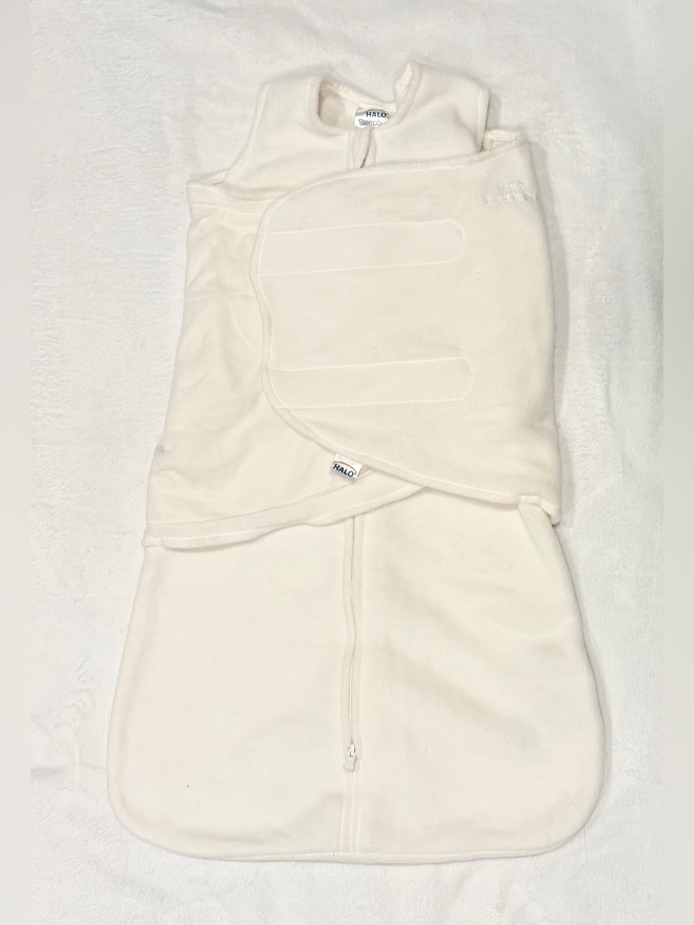 Halo Cream Infant Sleep Sack Swaddle